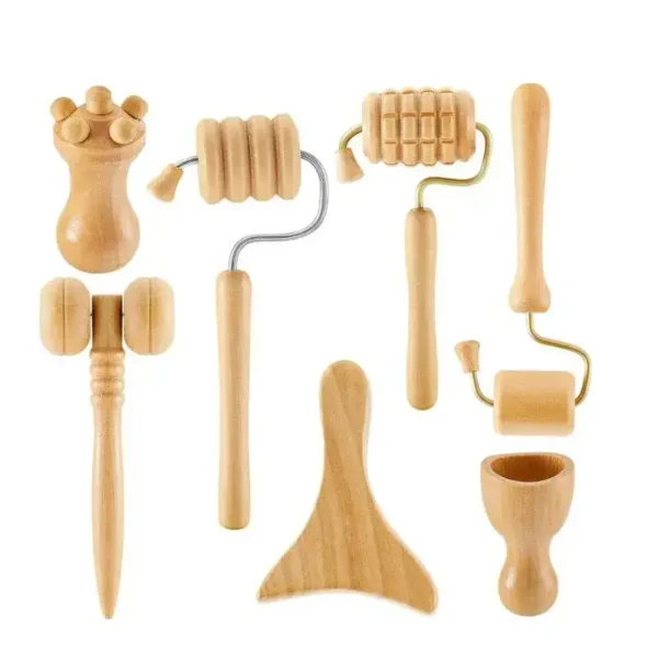 أدوات تدليك خشبية